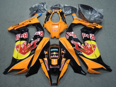 Negro Naranja Red Bull Carenado ZX10R 11-15