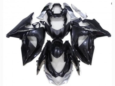 Negro Plata Carenado GSXR 1000 K9 09-16