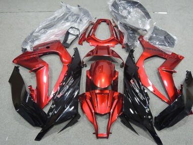 Negro Rojo Carenado ZX10R 11-15