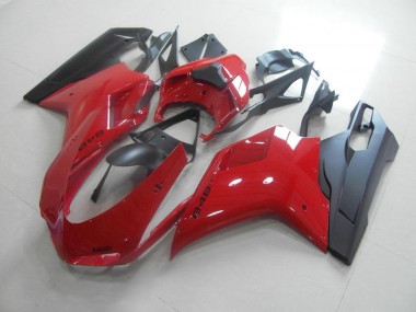 Rojo Negro Carenado Ducati 848 1098 1198 07-14