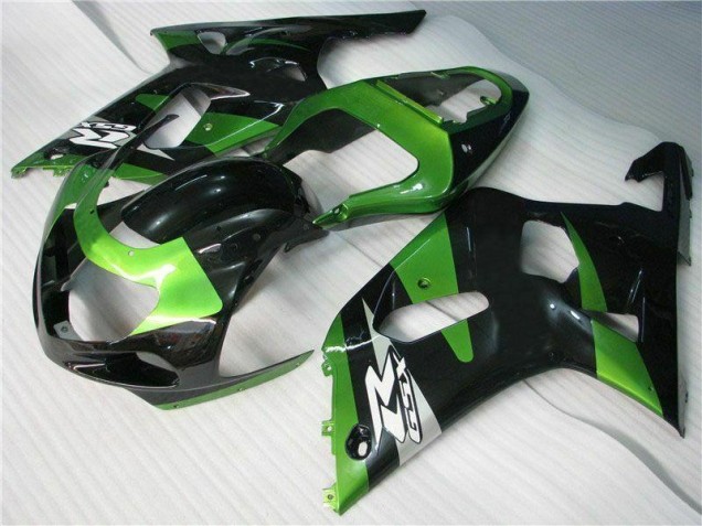 Verde Negro Carenado GSXR 600 / 750 K1 K2 K3 01-03