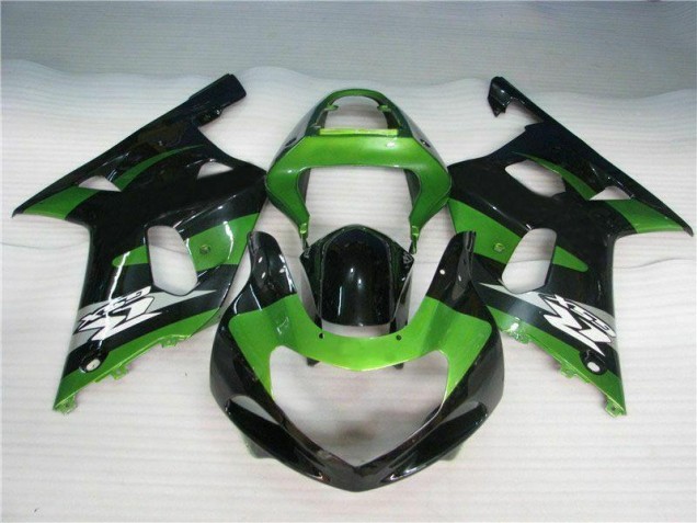 Verde Negro Carenado GSXR 600 / 750 K1 K2 K3 01-03